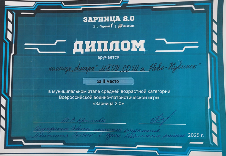 Зарница 2.0.